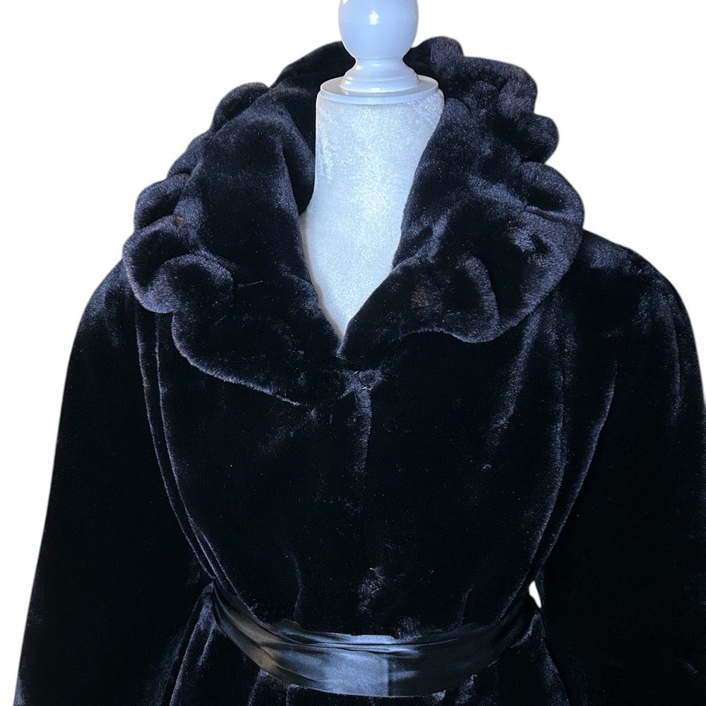 Gilani Collection 1986 Faux Fur Women's Plush  Coat - M-L - Picture 3 of 13
